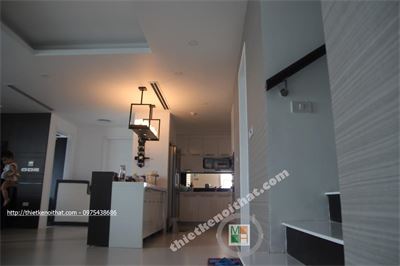 Thi công nội thất căn hộ Duplex Mandarin Garden đẹp- Nhà chị Phương