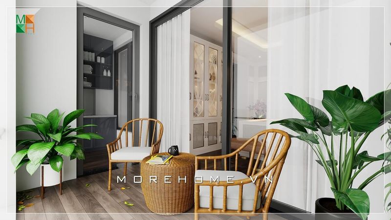 Cảm nhận một góc nhìn khác của không gian ban công hiện đại và sang trọng. Trang trí cây xanh rất gần gũi thiên nhiên dành cho chung cư, nhà phố, biệt thự.