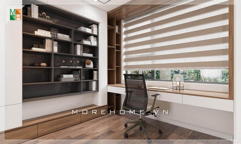 Đề nghị các gợi ý thiết kế nội thất phòng làm việc hiện đại cho các căn hộ, nhà phố và biệt thự.